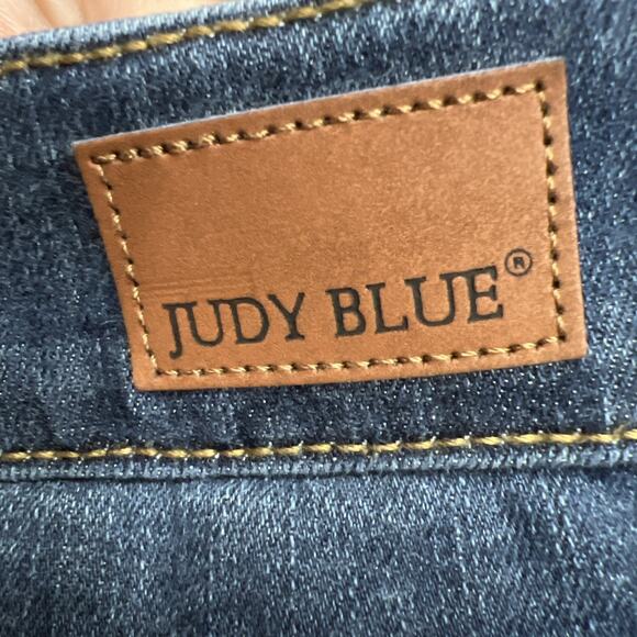 Judy Blue Relaxed Fit Women Size 14W Stretch High Rise Tummy Control Denim Jeans - Picture 14 of 14